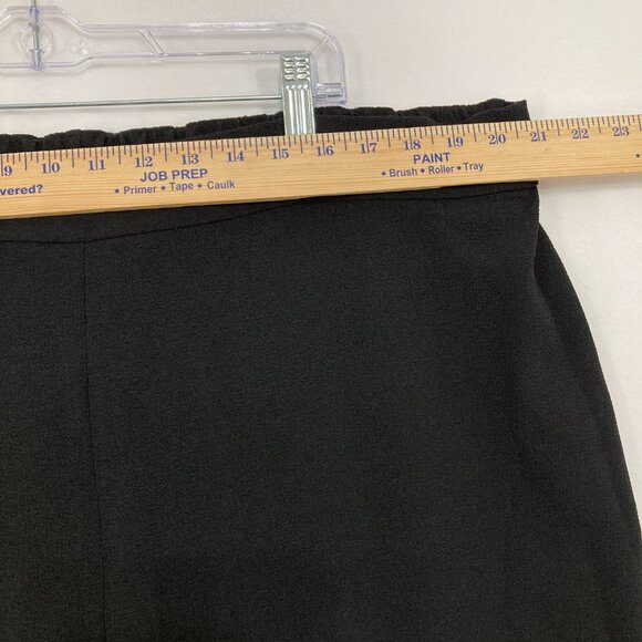 New Natori size 2X Black Wide Leg Pull-on Pants Stretch Comfy - Picture 4 of 8